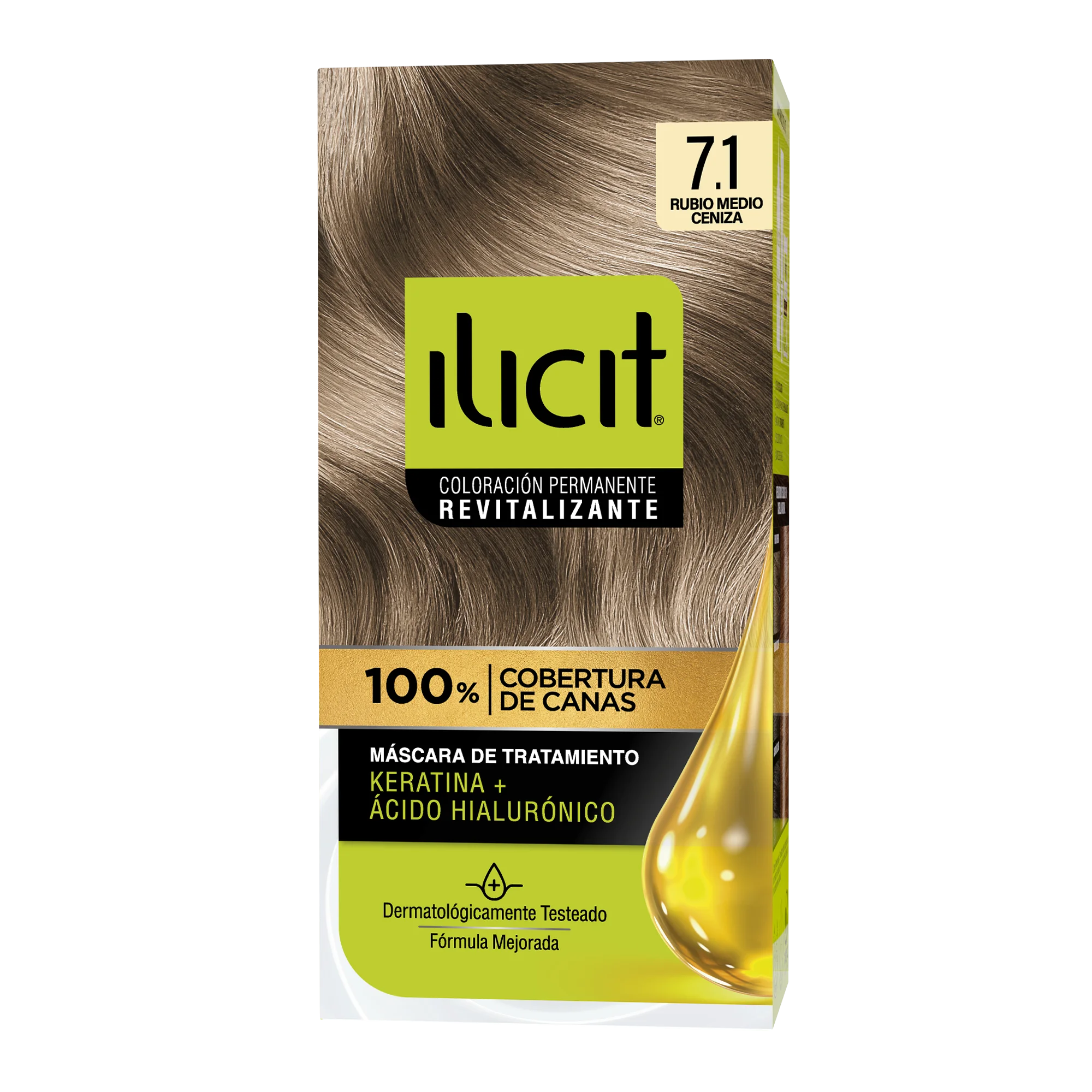 tono 7.1 Rubio Medio Ceniza