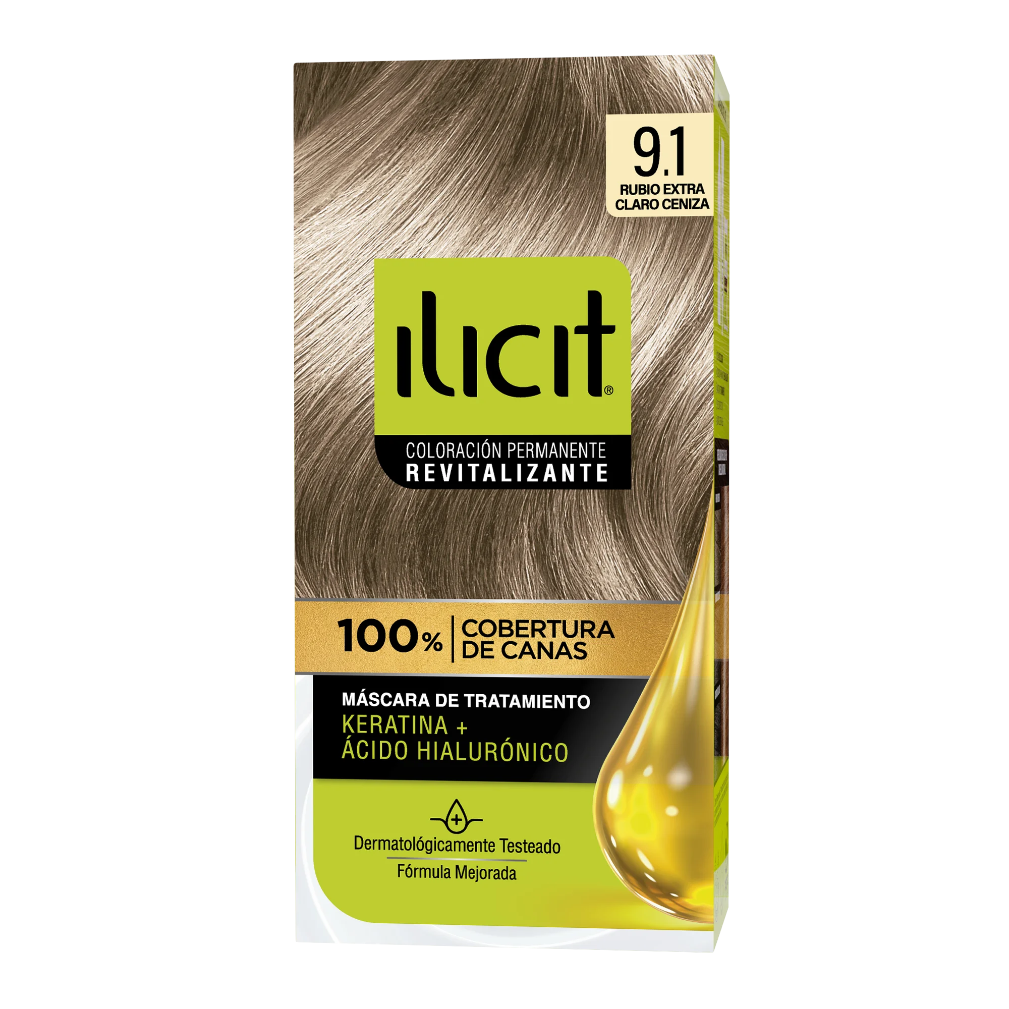 tono 9.1 Rubio Extra Claro Ceniza