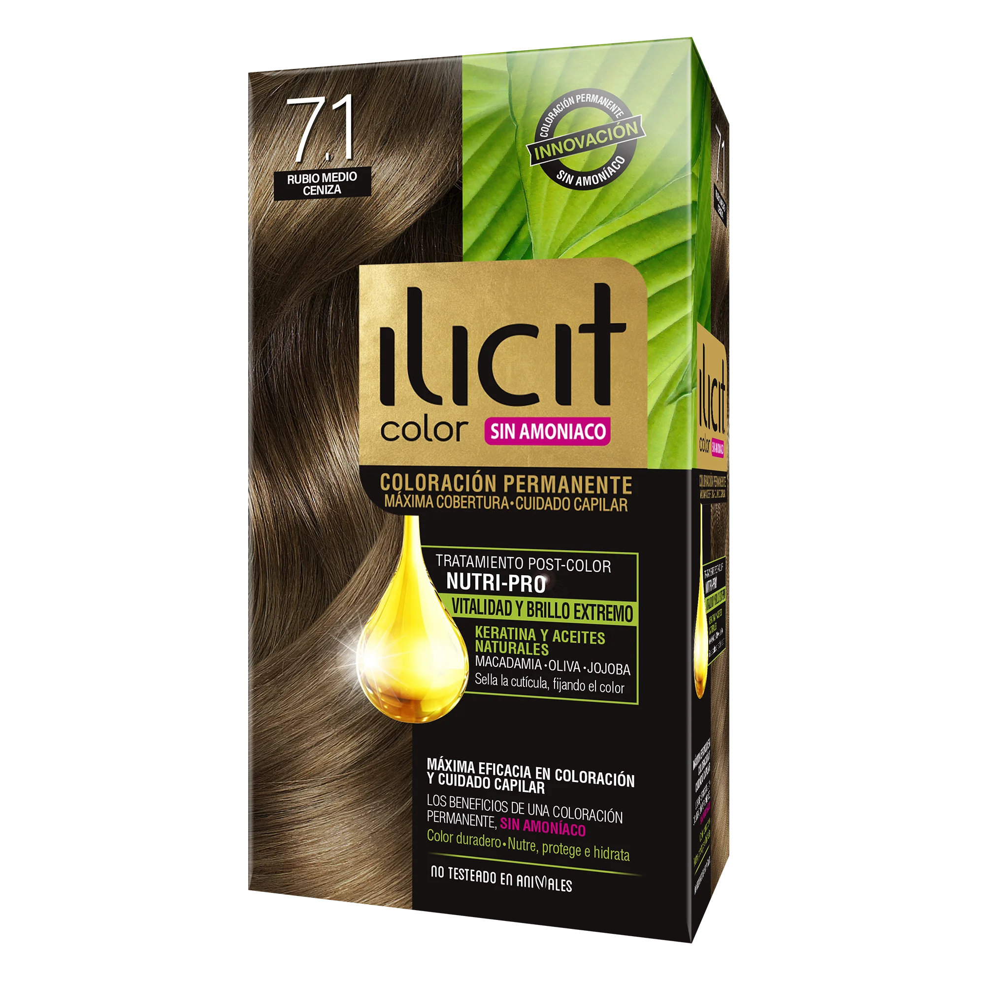 tono 7.1 Rubio Medio Ceniza