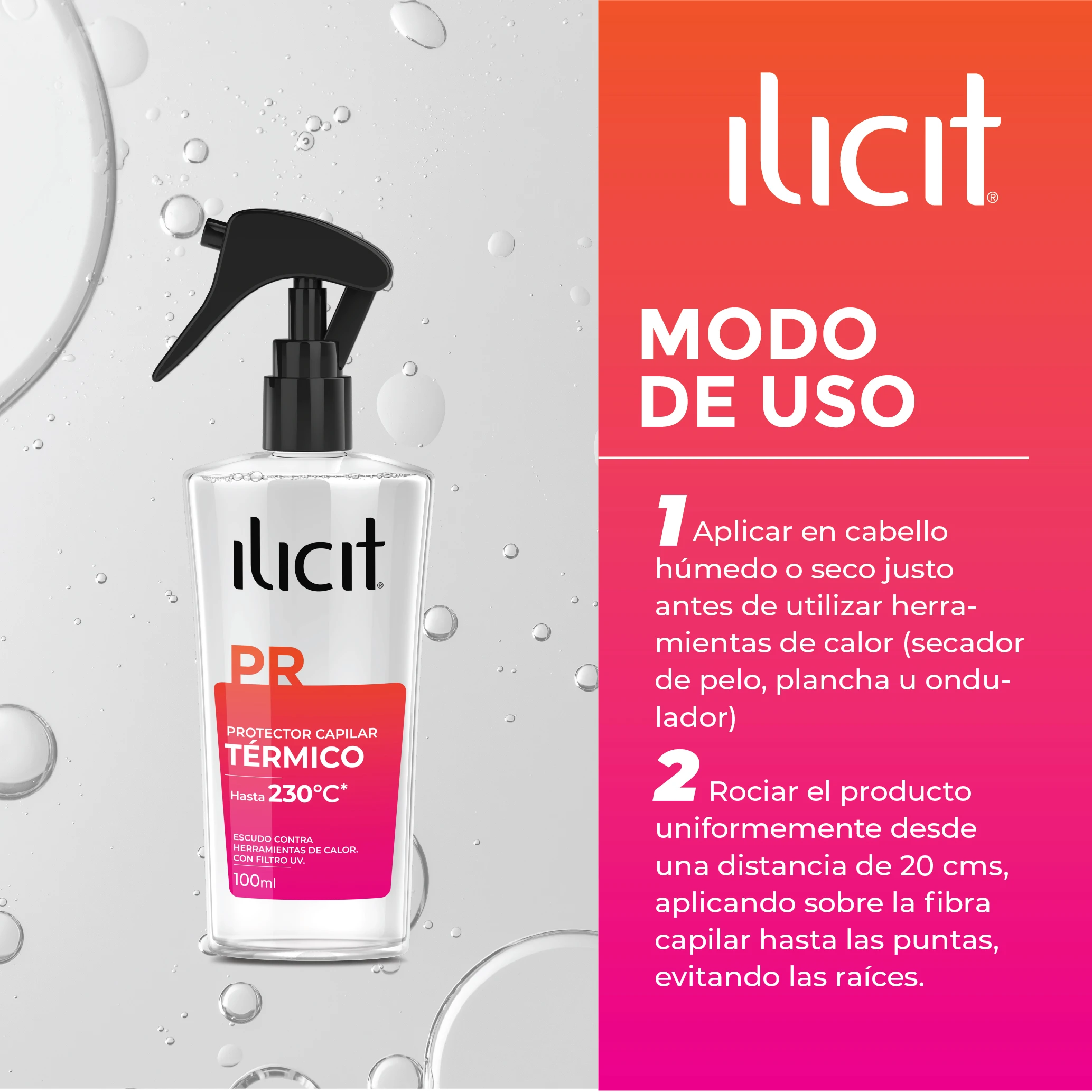 Modo de uso Protector Térmico