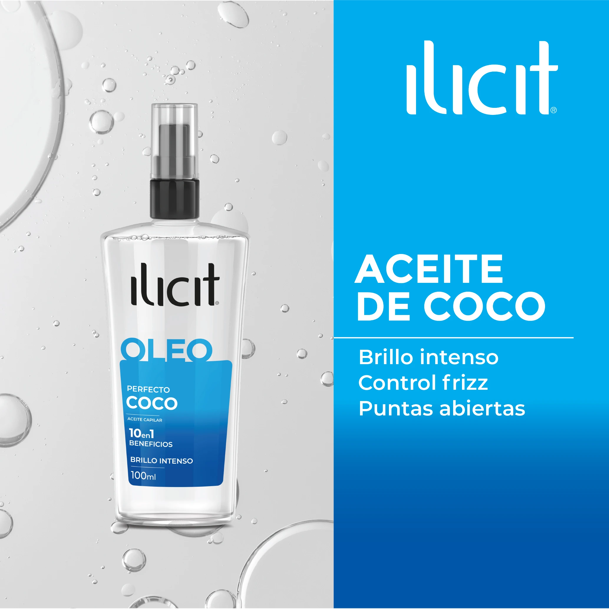 Aceite de coco: Brillo intenso, control de frizz y puntas abiertas